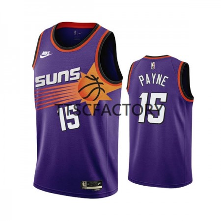 Maillot Basket Phoenix Suns Cameron Payne 15 Nike 2022-23 Classic Edition Violet Swingman - Homme